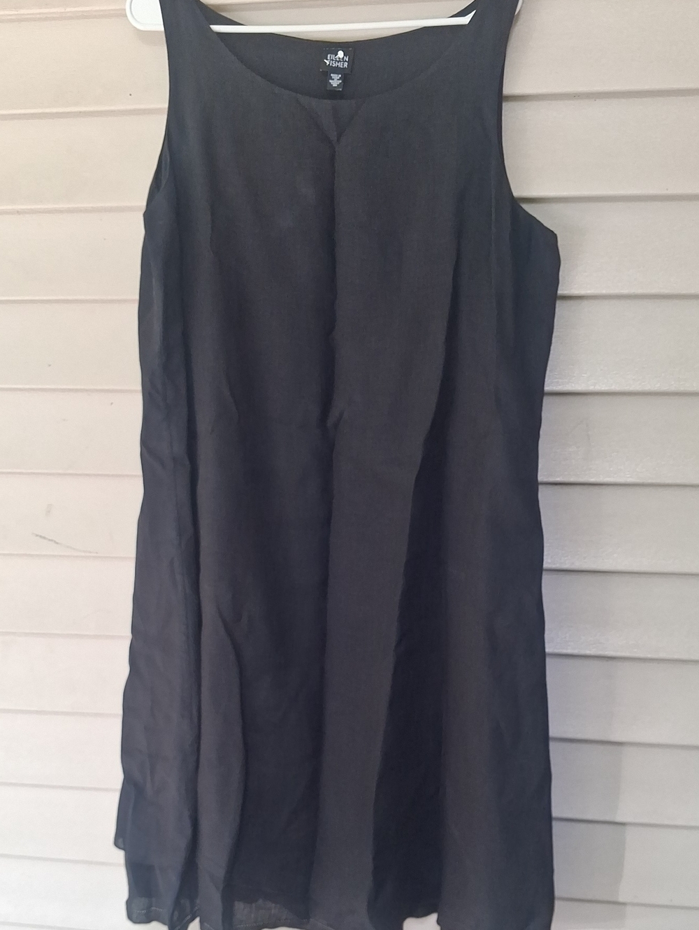 NWOT Eileen Fisher Shift Dress Irish Linen Size XL